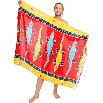 Šátek Sarong / pareo Lizard Lucertola, Sittar POSLEDNÍ KUS!