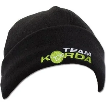 Čepice Korda Čepice Black Fleece Hat Bright Logo