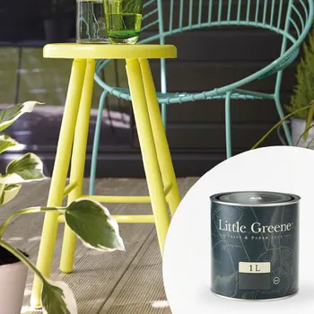 Olej na dřevo Little Greene Barva na zahradní nábytek - Vysoký lesk - 1L - Intelligent Gloss Vyberte odstín:: Inner Shell II (10)