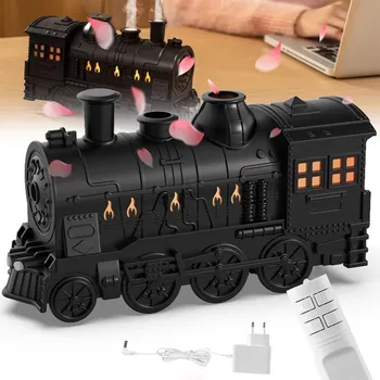 Aroma difuzér Retro Vlak Zvlhčovač vzduchu difuzér Difuzér aroma oleje 300 ml