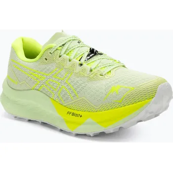 Dámská běžecká obuv Dámské běžecké boty ASICS Fujispeed 3 cool matcha/safety yellow