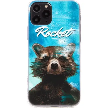 Kryt MARVEL pro Apple iPhone 11 - Strážci Galaxie - Rocket - gumový