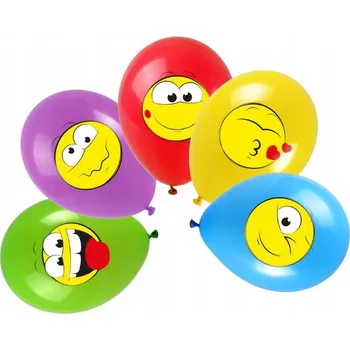 Balónky s obličeji Smajlíci Výrazy obličeje Úsměvy Narozeniny 1-99