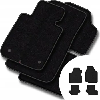 autokoberec Velurové autokoberce Motos 4 ks