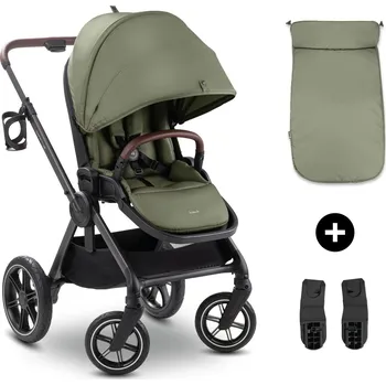 Přeprava dětí Hauck Sporťák Comfort N Care + nánožník / adaptér na autosedačku, Olive