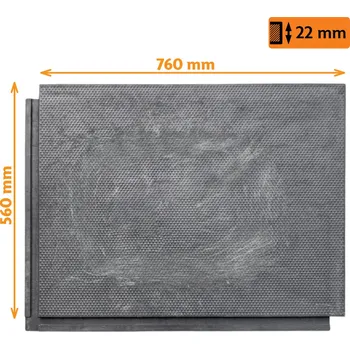 Venkovní dlažba Vinylová recyklovaná deska SimpleJack Trantor 22S Positron 80 x 60 cm