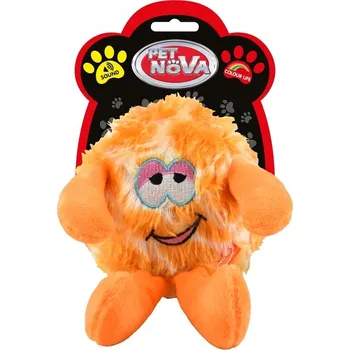 Hračka pro psa PET NOVA plyšová hračka ORANŽOVÁ PŘÍŠERKA