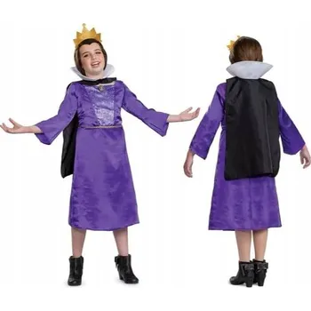 Karnevalový kostým Kostým, převlek pro děti Zlá Královna Disney Sněhurka 109-123cm
