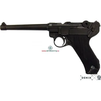 Replika zbraně Replika pistole Parabellum Luger P08 Long, Německo 1898