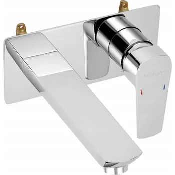 Vodovodní baterie Umyvadlová baterie pod omítku NOVASERVIS stříbrná