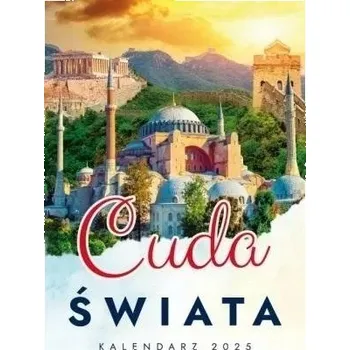 Kalendář Kalendář 2025 nástěnný víceplánový Divy světa