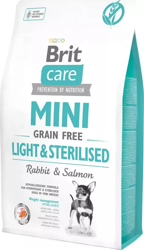 Brit Care Mini Grain-Free Light / Sterilised 2 kg