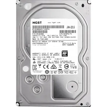 Interní pevný disk Hitachi 6TB HDN726060ALE614 128MB Cache 7200 ot/min SATA III 3,5"