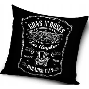 Dekorativní polštářek Carobotex Polštářek Guns N´ Roses, Paradise City, 45x45 cm