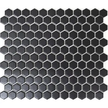 Obklad Keramická mozaika WzorcowniaStudio 26 x 30 cm černá