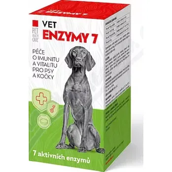 PET HEALTH CARE Vet Enzymy 7 psy&kočky tbl.100