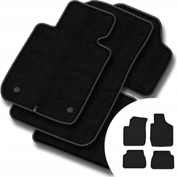 autokoberec Velurové autokoberce Motos 4 ks