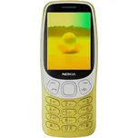 NOKIA 3210 4G, Dual SIM 2024, žlutá (1GF025CPD4L03)