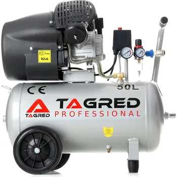 Kompresor Kompresor olejový, 50 l, 230 V, 3 kW, 8 bar, s odlučovačem - TAGRED