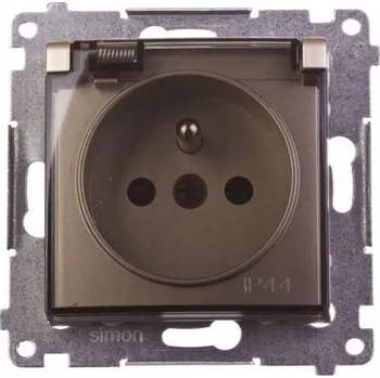 Elektrická zásuvka Kontakt-simon Elektrická Zásuvka - Simon Gold