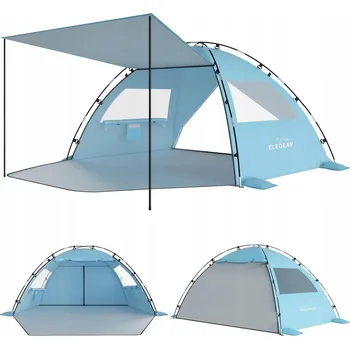 Stan Velký cestovní stan s baldachýnem | UV ochrana a stín