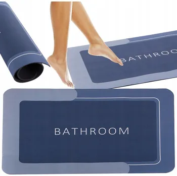 Koupelnová předložka RYCHLESCHNOUCÍ KOUPELNOVÁ PŘEDLOŽKA PROTI SKLUZU | ABSORPČNÍ KOUPELNOVÝ KOBEREC DO KOUPELNY A NA WC