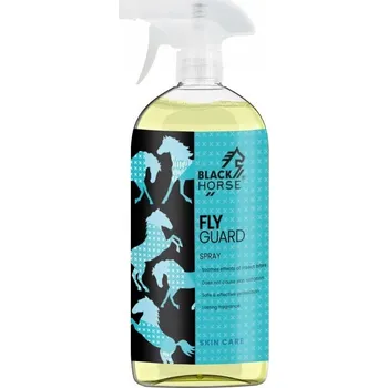 Přípravek proti hmyzu Repelent proti hmyzu pro koně BLACK HORSE Fly Guard Natur 500ml