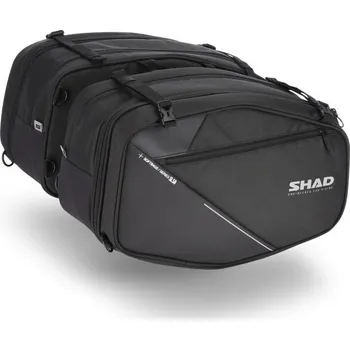 Zavazadlo na motocykl Rozšiřitelná boční brašna SHAD SL58 X0SL581