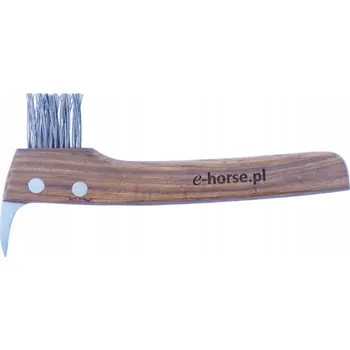 Kopytní hák E-horse dřevěný kopytní hák