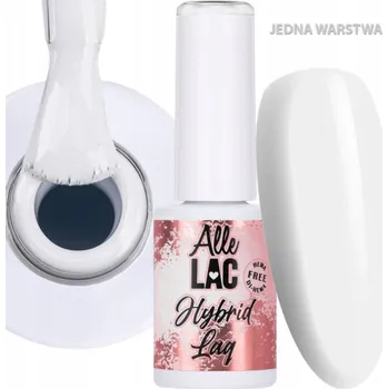 Přípravek na nehty Hybridní lak LED/UV Gel Polish Whites Snow White AlleLac 6g