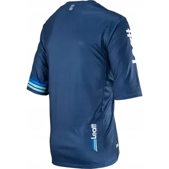 Cyklistické oblečení Dětský cyklistický teplákovka Leatt MTB Enduro 3.0 Junior Jersey Denim vel. L