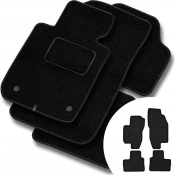 autokoberec Velurové autokoberce Motos 4 ks