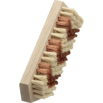 Drátěný kartáč Lessmann 144021 | Mořící a roztírací kartáč 150x50x140x20/7, bronzový drát 0,15/fíber biely