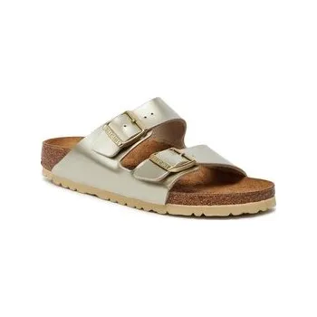 Dámská obuv Nazouváky Birkenstock Arizona Birko-Flor 1014841 D Zlatá 38