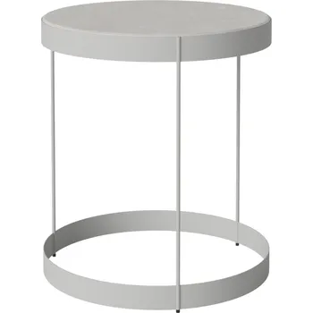 Konferenční stolek Bolia Šedý betonový konferenční stolek Drum 40 cm