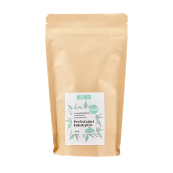 Koupelová pěna Kvitok Magická pěna do koupele v prášku Pročišťující eukalyptus 300 g