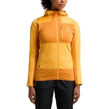 Dámská mikina Dámská mikina Haglöfs L.I.M Mid Fast Hood velikost XL žlutá