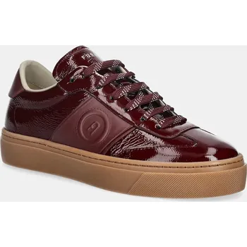 Dámská obuv Kožené tenisky Furla Enjoy Lace-Up Sneaker YK58ENJ.BX4393.26700 burgundské 93X, EUR 37