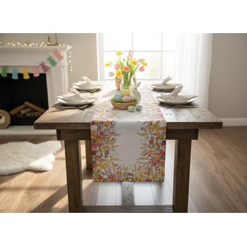 ubrus Vzorovaný ubrus - běhoun na stůl SPRING MEADOW II. 40x140 cm Mybesthome