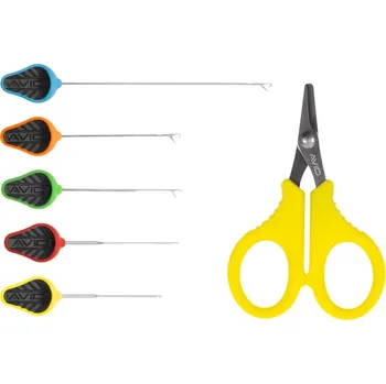 Avid Carp Set Jehel a Nůžky Re-Rig Tool Set