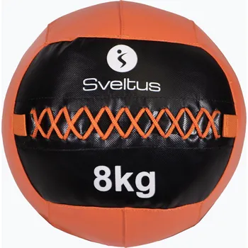 Medicinbal Sveltus Wall Ball 8 kg černá/červená