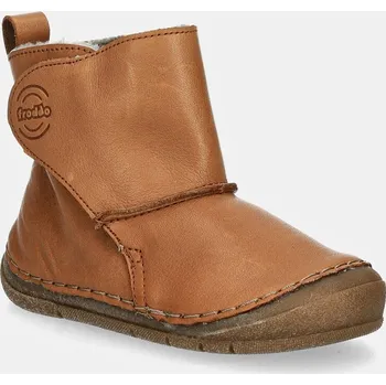 Dívčí zimní obuv Kožené zimní boty Froddo PAIX UP WINTER BOOTS G2160082.21.24 hnědá 88X, EUR 22