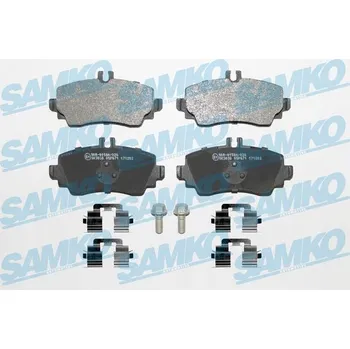 Brzdová destička Sada brzdových destiček, kotoučová brzda SAMKO 5SP671K