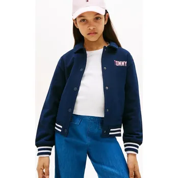 Pánský bomber Bomber bunda Tommy Hilfiger KG0KG08689.9BYA námořnická modř 59X, vel. 164
