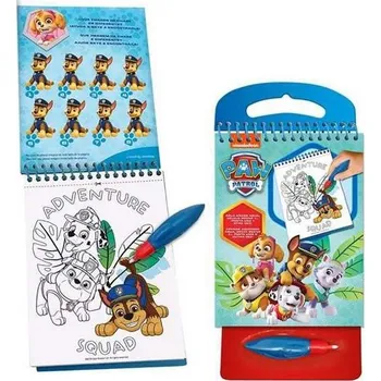 omalovánky MALOVÁNÍ VODOU TLAPKOVÁ PATROLA, uni