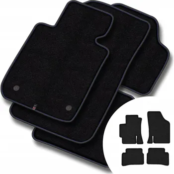 autokoberec Velurové autokoberce Motos 4 ks