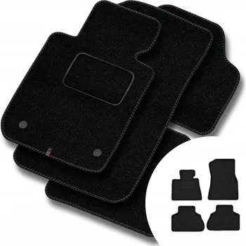 autokoberec Velurové autokoberce Motos 4 ks