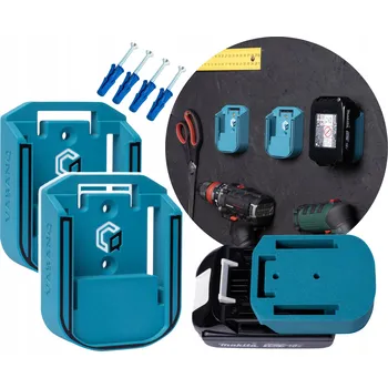 Věšák Sada 2x Držák/věšák na akumulátor/baterii Makita, 2 kusy