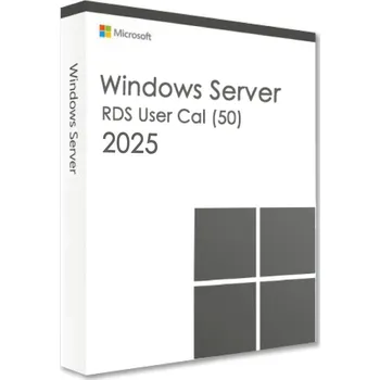 Počítač Microsoft Windows Server 2025 Remote Desktop Services User CAL (50 uživatelů)