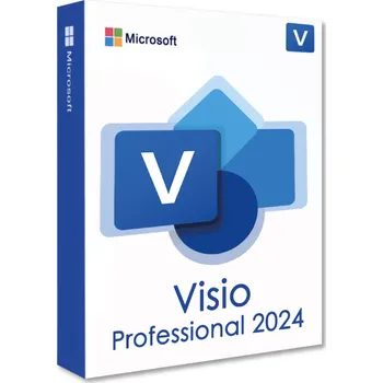 Počítač Microsoft Visio Professional 2024 (1 zařízení / Lifetime) (Dá se přemístit)